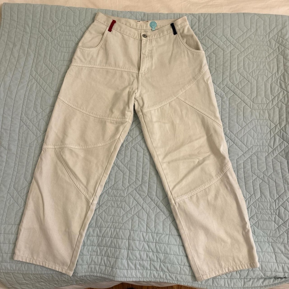Adrien Cashmere White Jeans